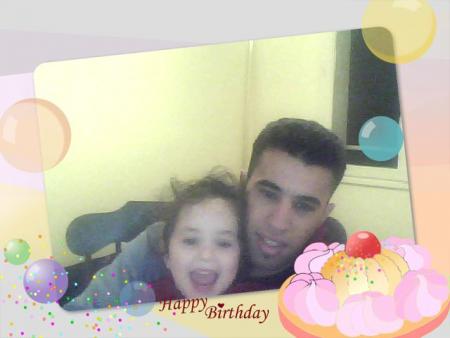 con mi sobrina